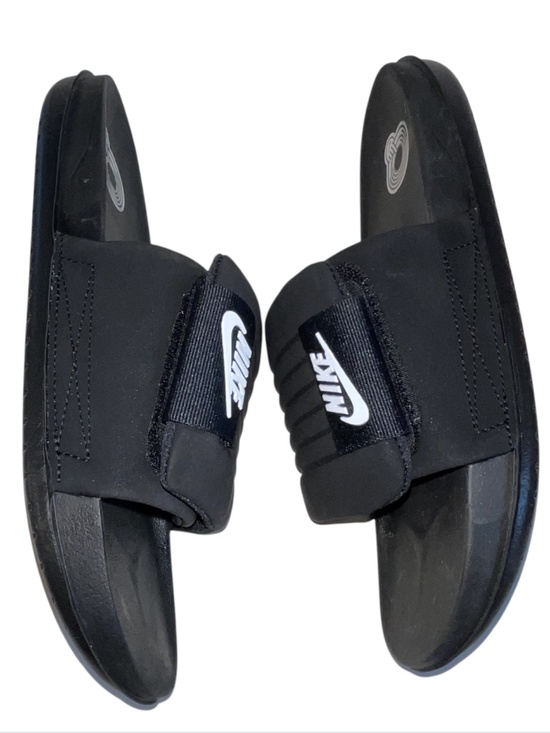Men\'s Nike Offcourt Adjust Slide Black/White-Black (DQ9624 001) Sandal Size 11 main image 6